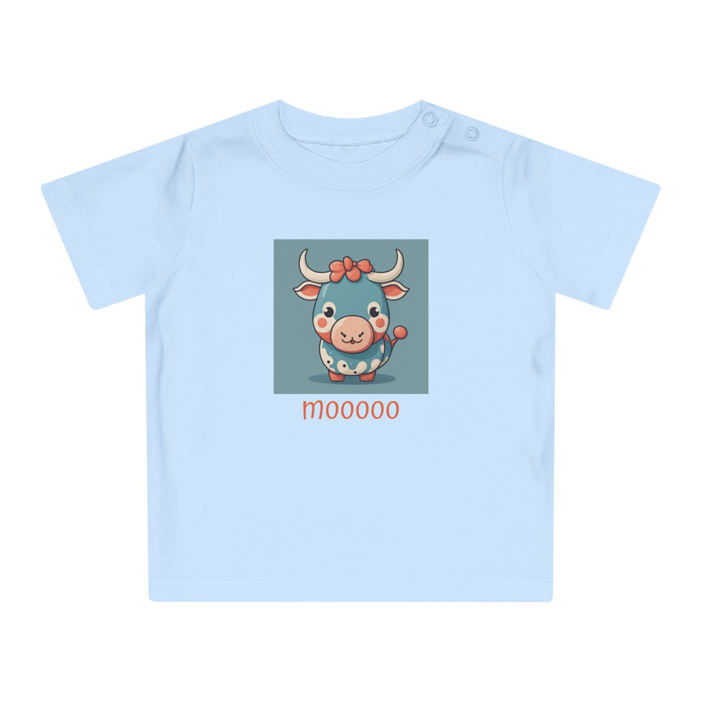 'MOO COW' ORGANIC BABY TEE