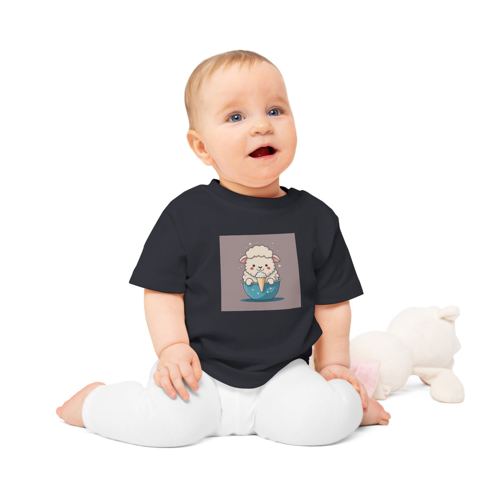 "Lamb n Ice Cream" ORGANIC Baby T-Shirt