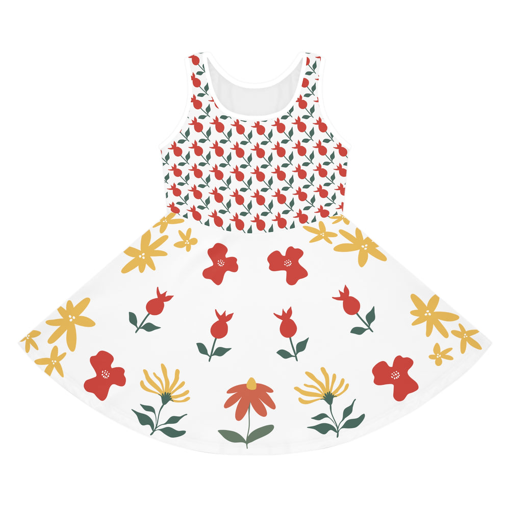 "Nature Boho" Girls' Sleeveless Sundress