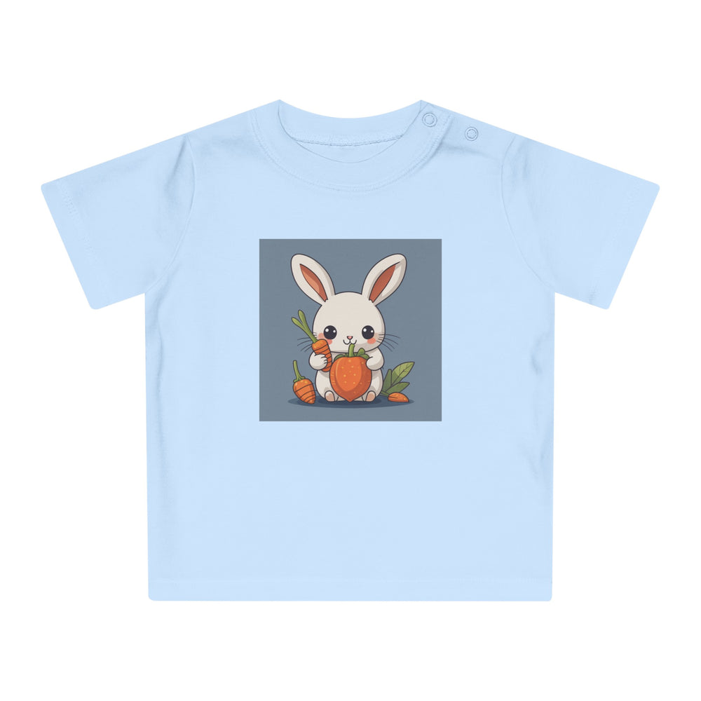 "Rabbit and Carrots" ORGANIC Baby T-Shirt