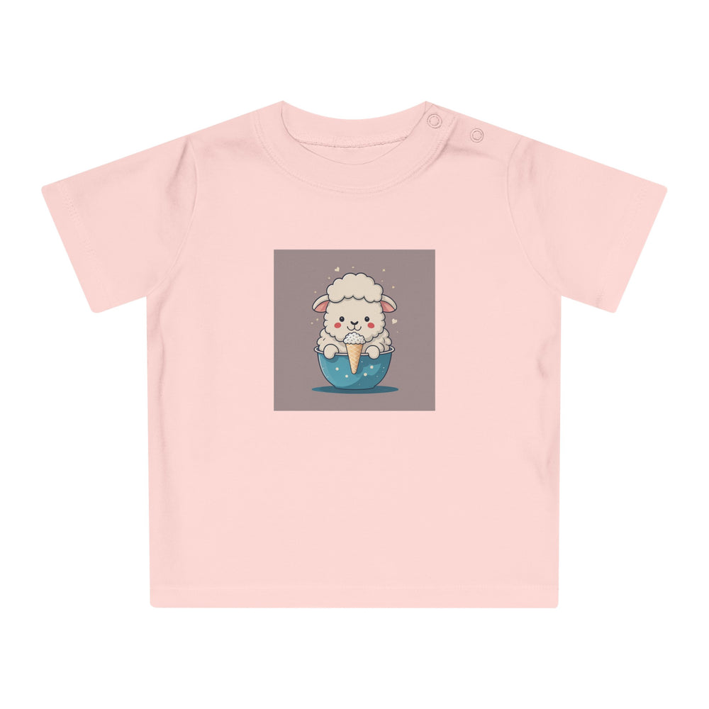 "Lamb n Ice Cream" ORGANIC Baby T-Shirt