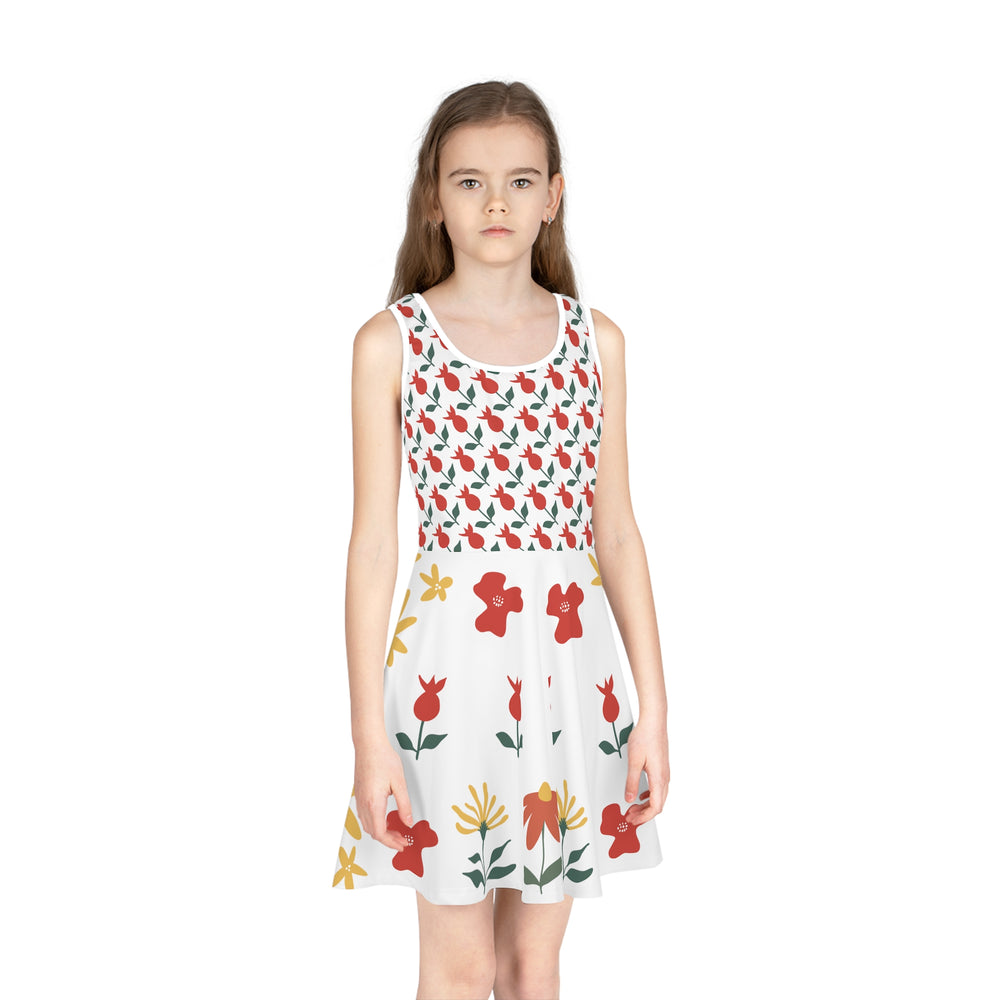 "Nature Boho" Girls' Sleeveless Sundress