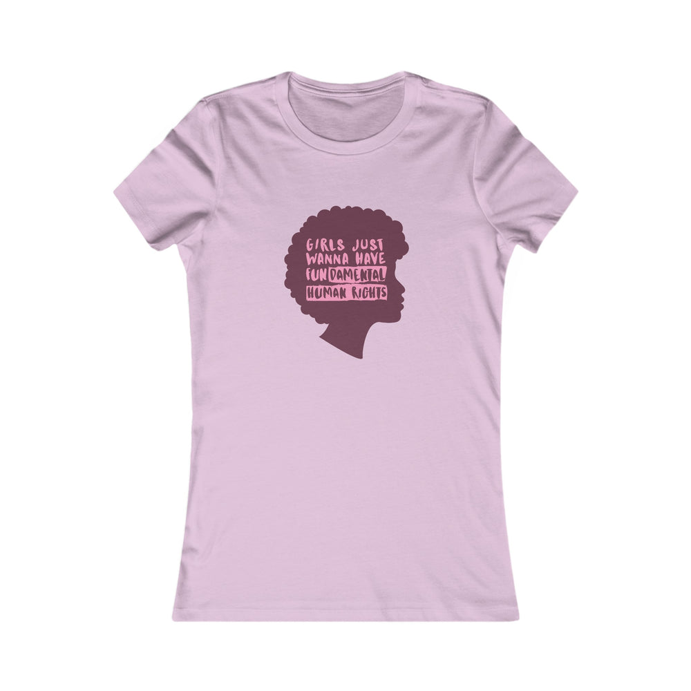Fundamental Rights Women's Favorite Tee Premium Fitted Soft Trendy Equality LGBTQ Feminist Liberal Freedom