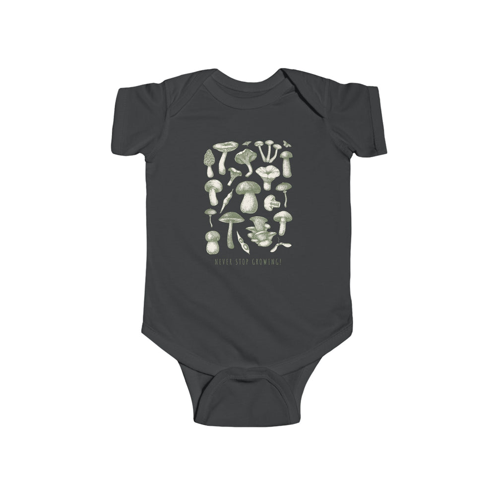 "Mushrooms" Infant Fine Jersey Bodysuit