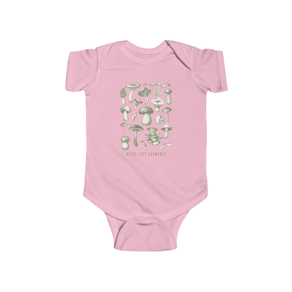 "Mushrooms" Infant Fine Jersey Bodysuit