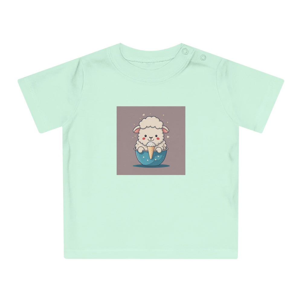 "Lamb n Ice Cream" ORGANIC Baby T-Shirt