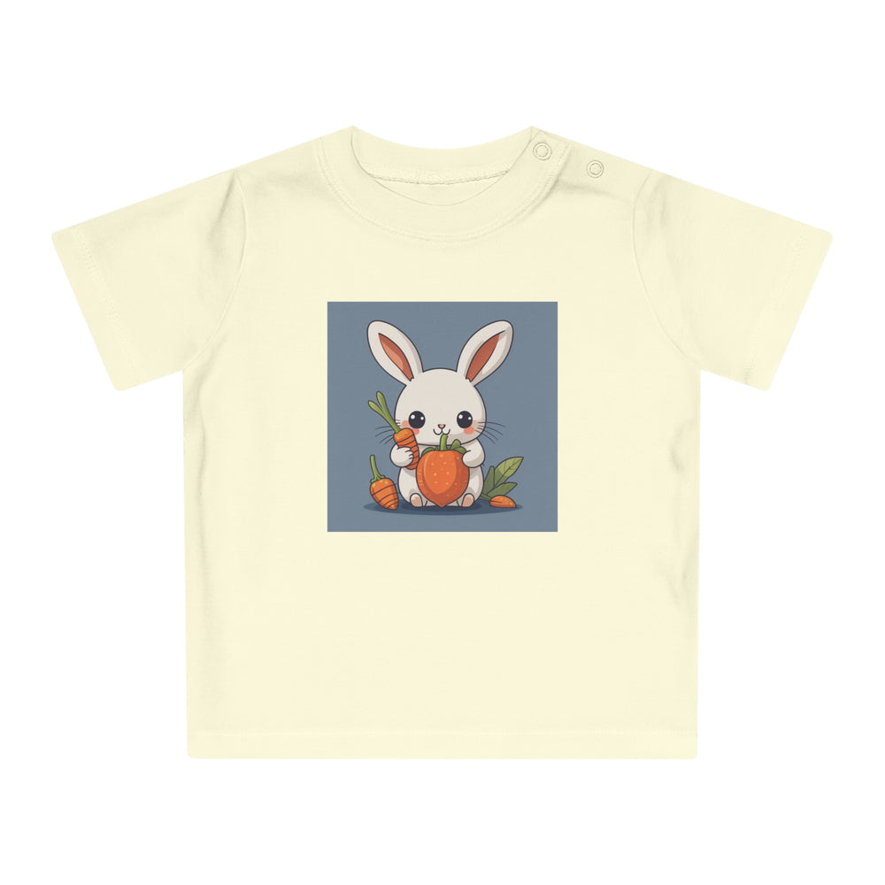 "Rabbit and Carrots" ORGANIC Baby T-Shirt