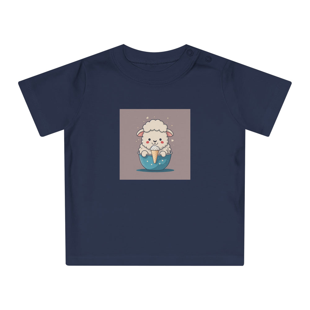 "Lamb n Ice Cream" ORGANIC Baby T-Shirt