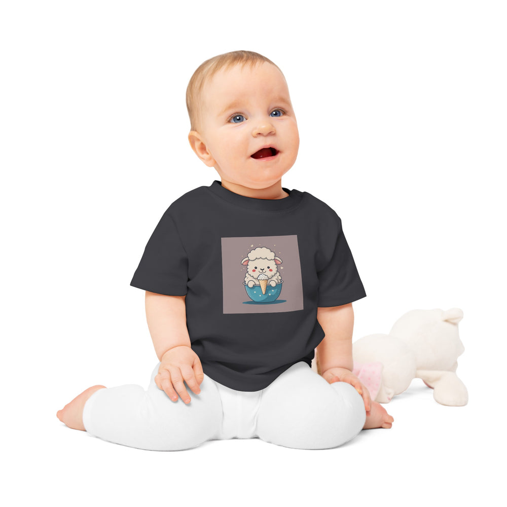 "Lamb n Ice Cream" ORGANIC Baby T-Shirt