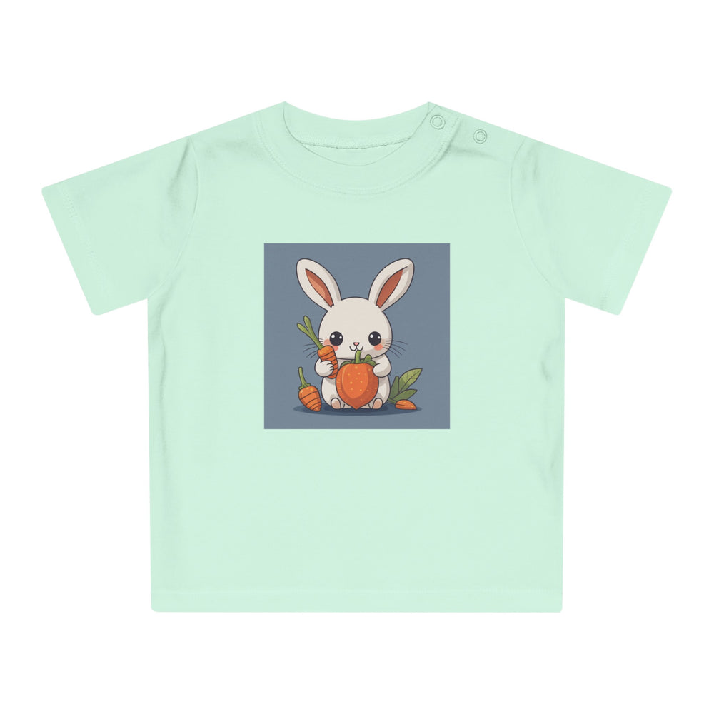 "Rabbit and Carrots" ORGANIC Baby T-Shirt