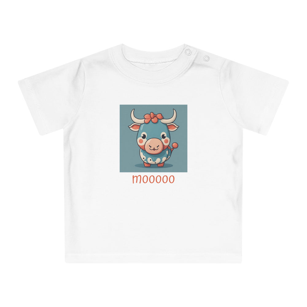 'MOO COW' ORGANIC BABY TEE