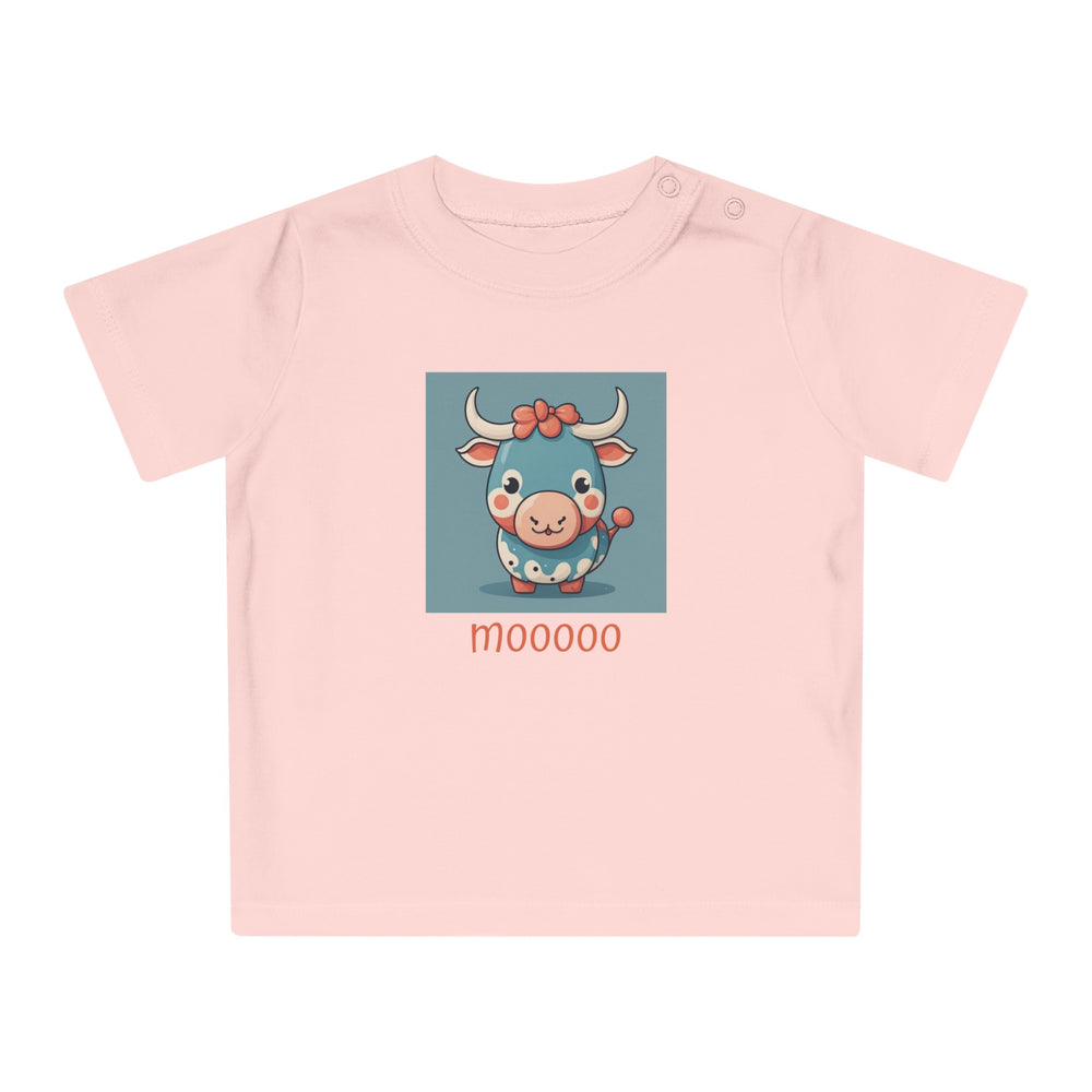 'MOO COW' ORGANIC BABY TEE