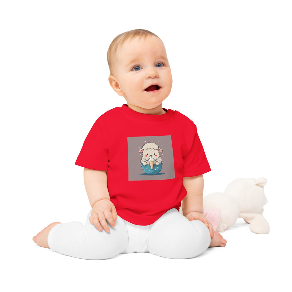 "Lamb n Ice Cream" ORGANIC Baby T-Shirt