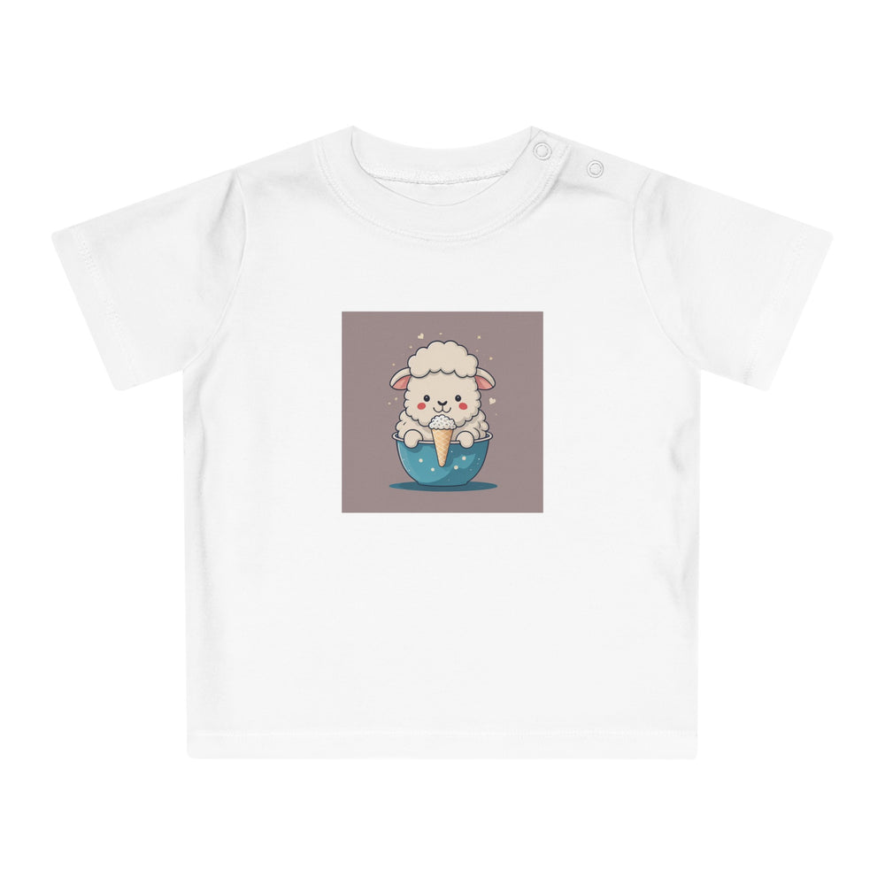 "Lamb n Ice Cream" ORGANIC Baby T-Shirt