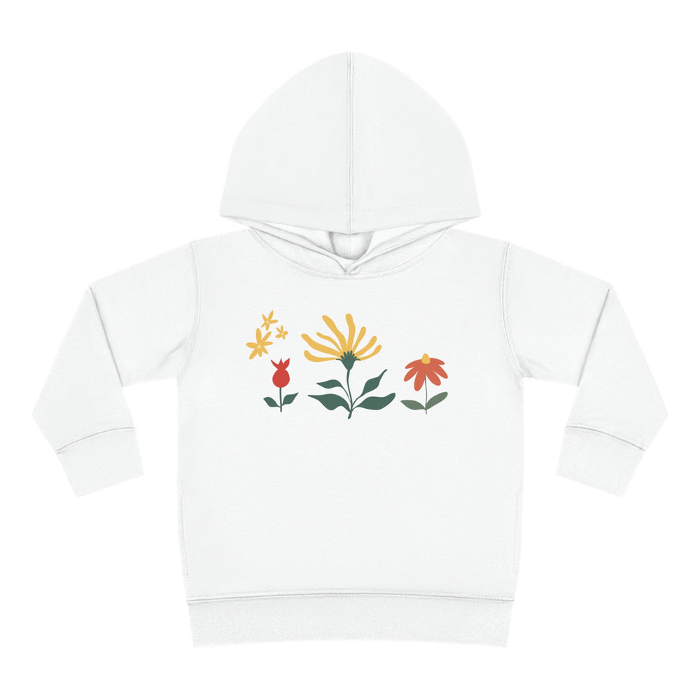 "Nature Boho" Toddler Pullover Fleece Hoodie cute kids matching warm premium soft trendy