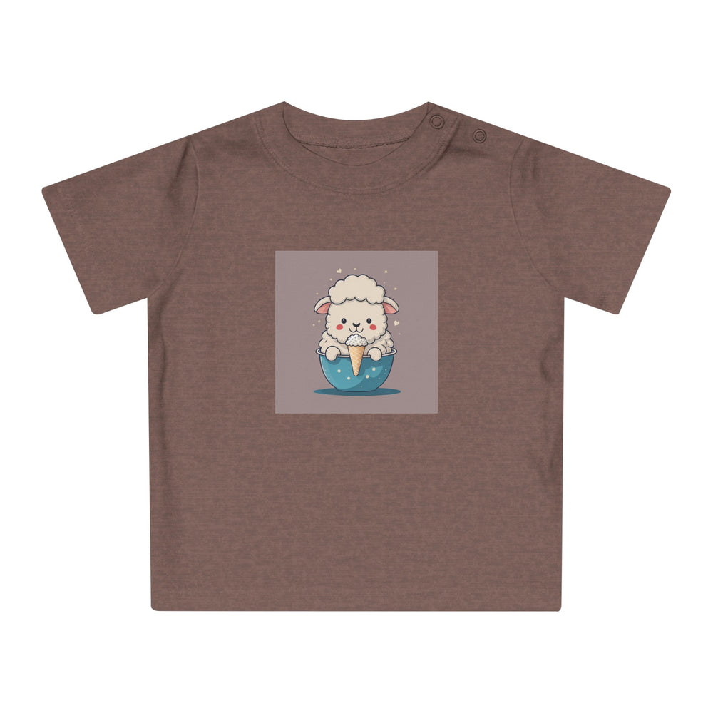 "Lamb n Ice Cream" ORGANIC Baby T-Shirt