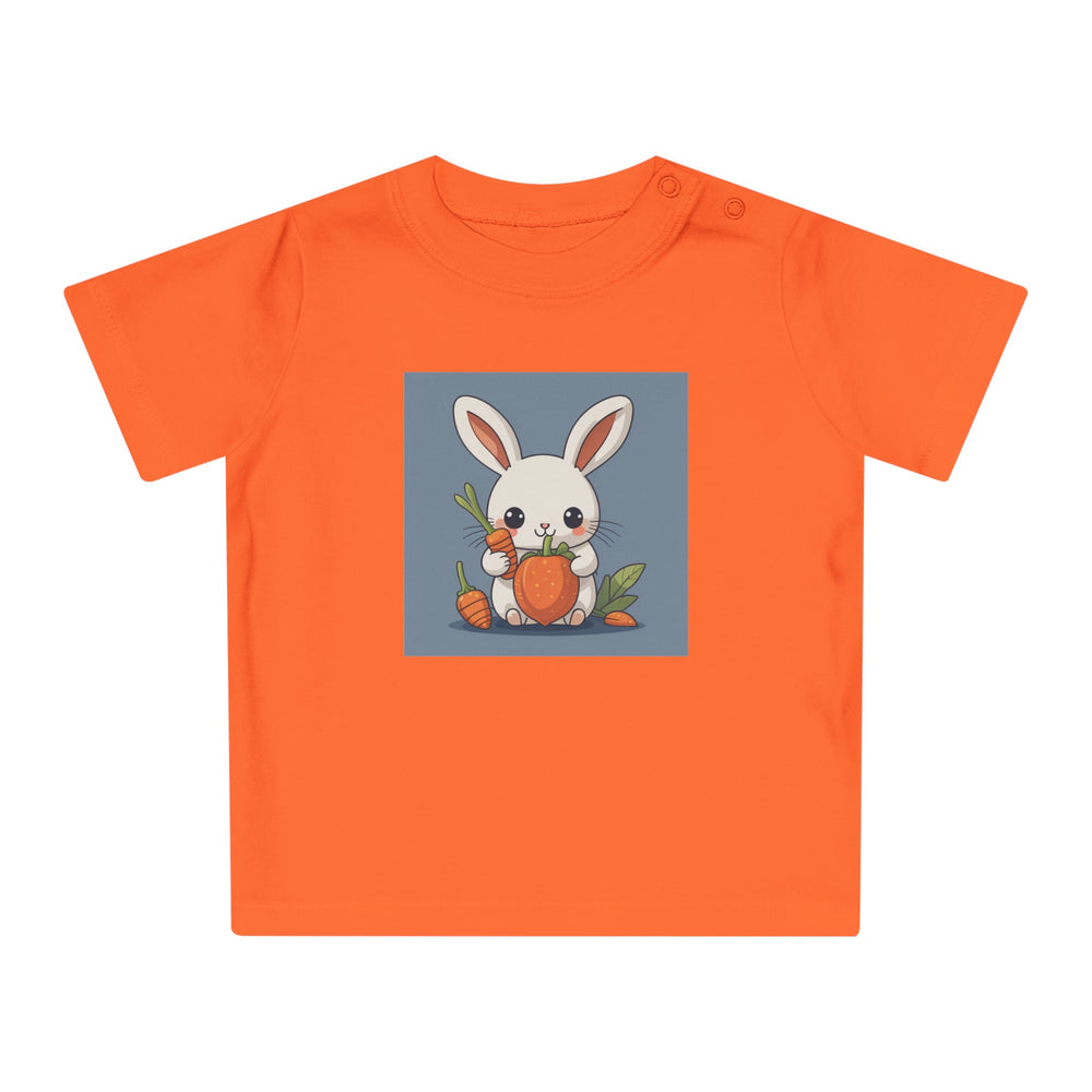 "Rabbit and Carrots" ORGANIC Baby T-Shirt