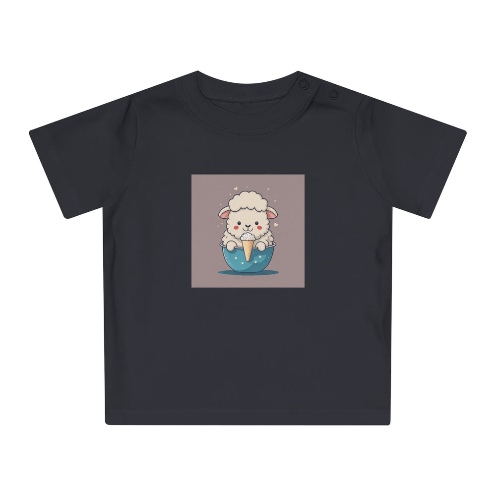 "Lamb n Ice Cream" ORGANIC Baby T-Shirt