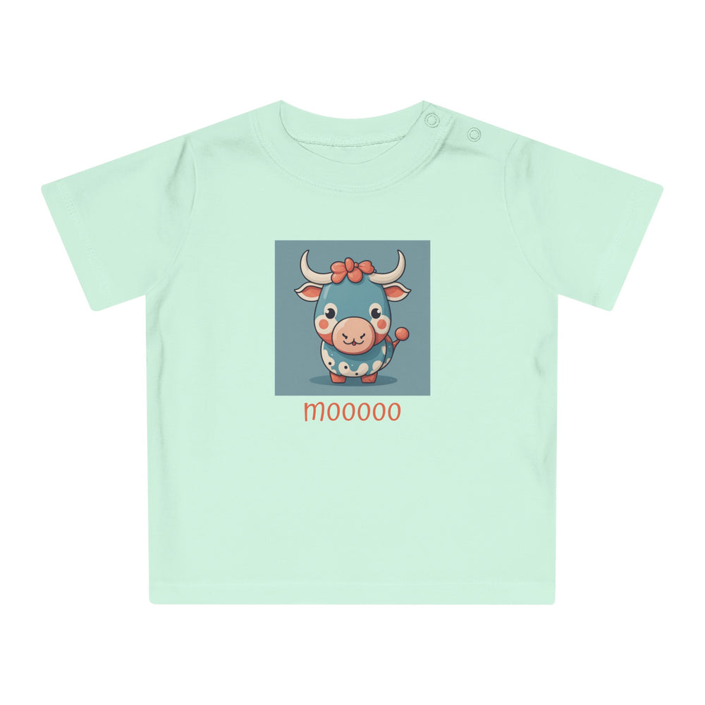 'MOO COW' ORGANIC BABY TEE