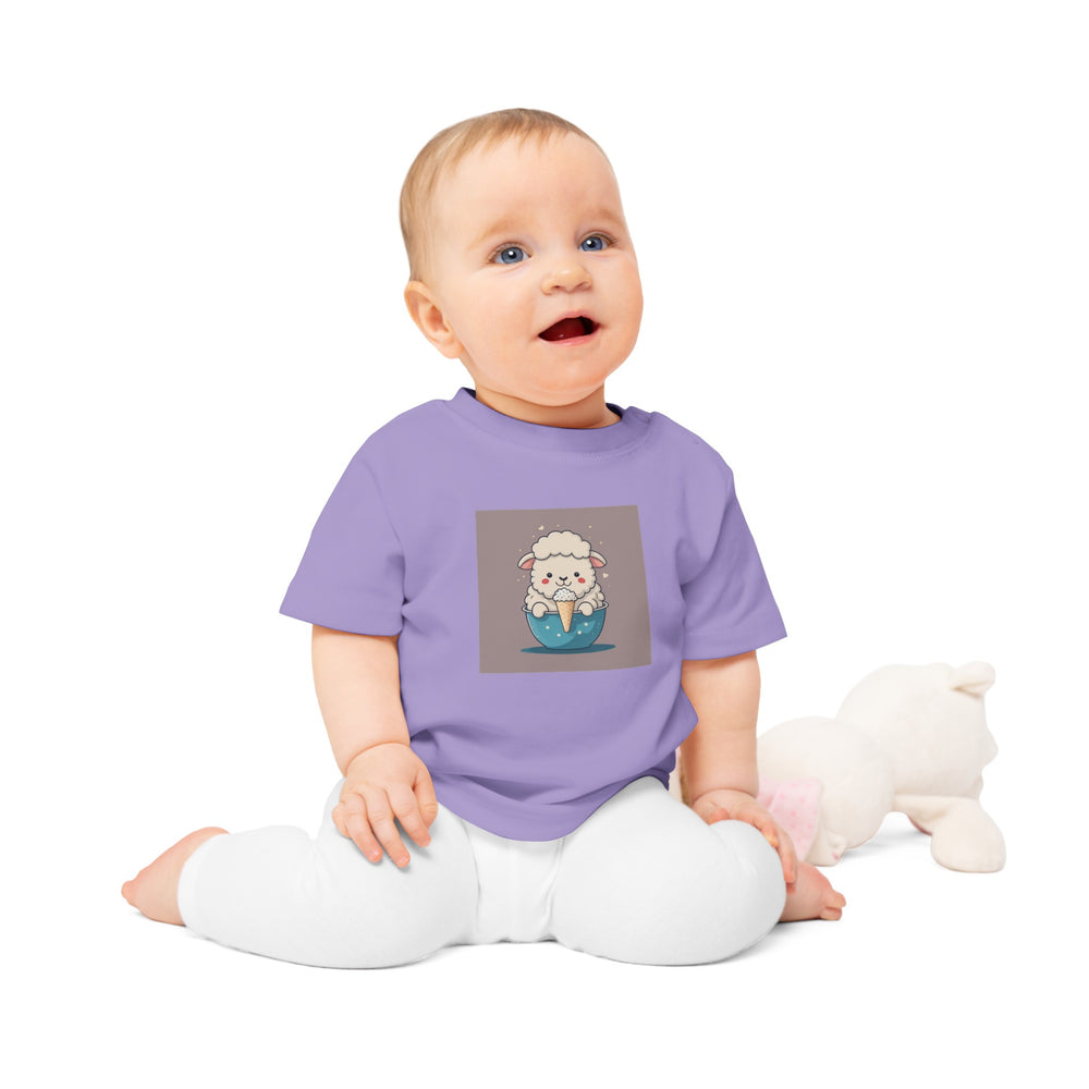 "Lamb n Ice Cream" ORGANIC Baby T-Shirt