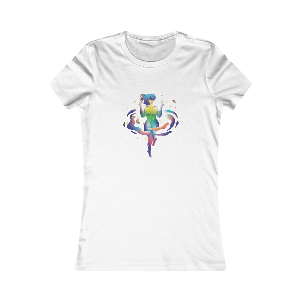 Free Your Universe Women's Favorite Tee Artsy Watercolor Floating Dancing Moving Inspirational Feminine Gift T-shirt