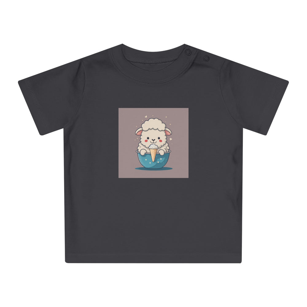 "Lamb n Ice Cream" ORGANIC Baby T-Shirt