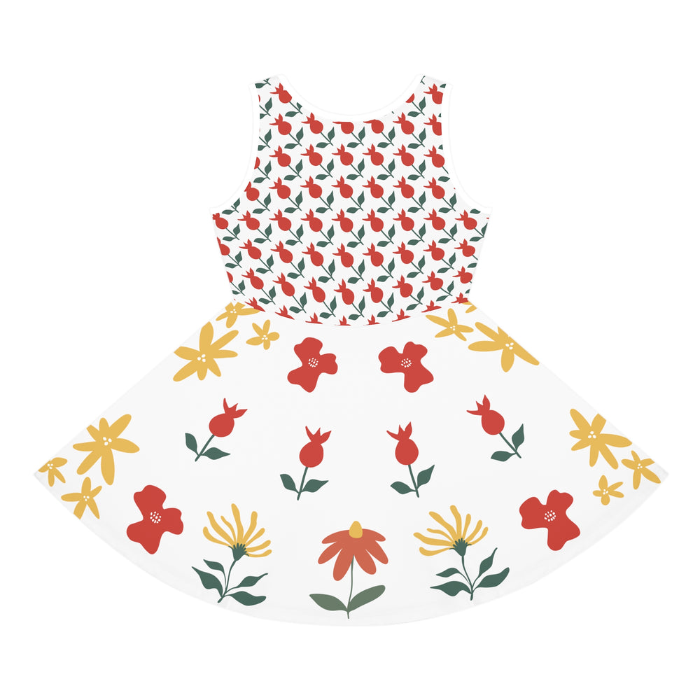 "Nature Boho" Girls' Sleeveless Sundress